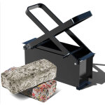 Rwoythk ? presse briquette de papier en acier au carbone ? dimensions 32x14x13cm ? �cologique pour combustible ...