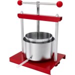 Presse  fruits en acier inoxydable pour pressoir vin fruit chne cidre de pommes - 3l - aufun