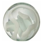 Paris prix - presse - papier en verre 'guirlande' 10cm blanc