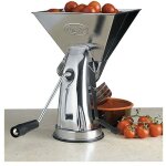 Presse - tomates super gulliver avec fonction manuelle en acier inoxydable 18 / 10 presse - tomates avec ...