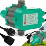 Pressostat commande de pompe arrosage de jardin avec câble vert - kesser Pressostat commande de pompe arrosage de jardin avec câble vert - kesser