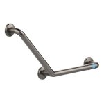Barre coude  135  32 mm inox bross avec film virucide presto