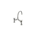 Presto - m�langeur en pont, 2 trous, pour lavabo, entraxe 120 � 240cm