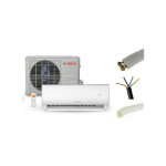Pret a poser climatisation murale bosch 5300w inverter + kit de pose 12 metres ( 60 m2 max)