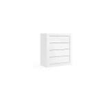 Meublorama - commode de salle de bains isora ? 4 tiroirs ? blanc laqué brillant ? design moderne ? 70 ... Meublorama - commode de salle de bains isora ? 4 tiroirs ? blanc laqué brillant ? design moderne ? 70 ...