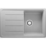 Primagran - evier cuisine en granit 78x50cm, lavabo 1 bac + kit de vidage + planche  dcouper, vier ...