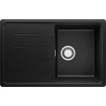 Primagran - evier cuisine en granit 78x50cm, lavabo 1 bac + kit de vidage + planche  dcouper, vier ...