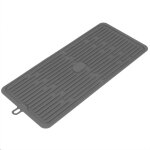 Primematik - tapis de s�chage vaisselle en silicone 446x203 mm gris