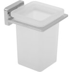 Primematik - tasse porte - brosse à dents de 75x75 mm avec porte - gobelet mural modèle ever Primematik - tasse porte - brosse à dents de 75x75 mm avec porte - gobelet mural modèle ever