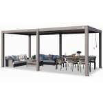 Toolport - primeyard pergola 3x6 m poteaux en aluminium avec lames orientables en aluminium pavillon ... Toolport - primeyard pergola 3x6 m poteaux en aluminium avec lames orientables en aluminium pavillon ...