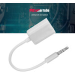 Prise audio aux 3, 5 mm (1 / 8 pouce) adaptateur femelle vers usb femelle 14 cm / longueur 5, 5 pouces ...