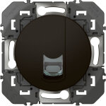 Prise blind�e rj45 cat�gorie 6 stp dooxie - finition noir - legrand