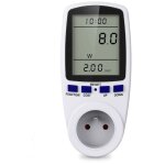 Prise compteur d'�nergie num�rique, prise de consommation electrique surveillance de l'�nergie pour les ...