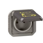 Legrand - prise de courant 2p + t étanche plexo 16a 230v pour recharge véhicule électrique composable ... Legrand - prise de courant 2p + t étanche plexo 16a 230v pour recharge véhicule électrique composable ...