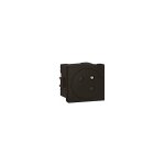 Prise de courant 2p + t surface mosaic link raccordement lat�ral 2 modules - noir mat legrand leg079145l ...