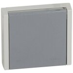 Prise de courant 3p + t 20a à fixer sur boîte diamètre 67mm plexo complet ip44 encastré gris (055706) ... Prise de courant 3p + t 20a à fixer sur boîte diamètre 67mm plexo complet ip44 encastré gris (055706) ...