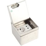 Prise de courant encastr�e ac 250v prise de courant au sol prise de courant au sol en acier inoxydable ...