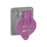 Prise de courant fixe 2p hypra ip44 tbt 16a - 20v � 25v - plastique legrand