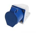 Prise de courant industrielle, 32 amp�res, 3 broches, 220v - 250 volts, �tanche ip44, 2p + e 32a, 1 pi�ce ...