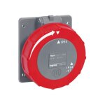 Prise  entraxes unifis hypra 3p + t ip66 / 67 - 55 - 380v  415v - plastique legrand