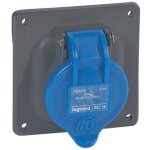 Prise � entraxes unifi�s hypra ip44 16a - 200v � 250v - 2p + t - plastique legrand