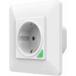 Prise intelligente wifi, prise murale de contact de protection wlan 1 pièce encastrée, cadre magnétique ... Prise intelligente wifi, prise murale de contact de protection wlan 1 pièce encastrée, cadre magnétique ...