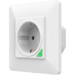 Prise intelligente wifi, prise murale de contact de protection wlan 1 pièce encastrée, cadre magnétique ... Prise intelligente wifi, prise murale de contact de protection wlan 1 pièce encastrée, cadre magnétique ...