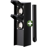 Prise de jardin ip44 piquet en mtal prise extrieure tanche colonne d'nergie multiprise prise de courant ...