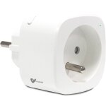 Prise murale gigogne 16a connect�e avec compteur de consommation (count - e) wi - fi voltman