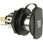 Prise power avec douille de serrage charge de courant max=20 a convient pour (détails) fiche allume - ... Prise power avec douille de serrage charge de courant max=20 a convient pour (détails) fiche allume - ...