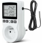 Prise programmable - prise thermostat, prise minuteur digital, prise programmable digitale avec sonde, ... Prise programmable - prise thermostat, prise minuteur digital, prise programmable digitale avec sonde, ...