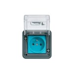 Hager - prise de recharge witty ip55 3kw 2p + t m2 + saillie - xev080