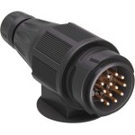 Prise de remorque 13 broches ? 12 v ? adaptateur en plastique ? feu de stop clignotant pour v�hicule ...