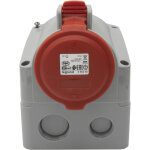 Prise saillie fixe p17 3p + t 32a �tanche ip44