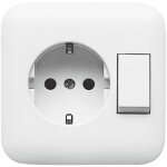 Prise schuko� avec interrupteur busch - balance� si