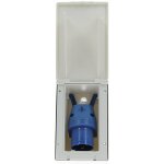 Prise, socle m�le encastrable cee p17 decmo coloris - blanc