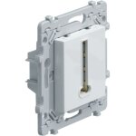 Prise telephone t essensya blanc