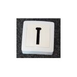 Prise telephone saillie conjoncteur t 8 plots blanche complete (avec cadre) alrea schneider alb62366