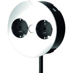 Prise twist rétractable 2xcee7 / 3 2, 0m aeh acier inoxydable - optik Prise twist rétractable 2xcee7 / 3 2, 0m aeh acier inoxydable - optik