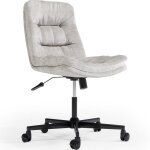Privatefloor - chaise de bureau rembourr�e - pivotante - hera beige
