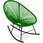 Privatefloor - chaise d'extrieur - chaise  bascule de jardin - acapulco vert clair