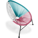 Privatefloor - chaise d'ext�rieur - chaise de jardin d'ext�rieur - acapulco multicolore