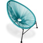 Privatefloor - chaise d'ext�rieur - chaise de jardin d'ext�rieur - acapulco turquoise