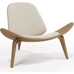 Privatefloor - fauteuil design - fauteuil scandinave - revtement en boucle - lucy blanc