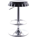Privatefloor - tabouret de bar pivotant - design mtal - bouteille noir
