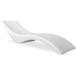 Transat de jardin design - anuk blanc Transat de jardin design - anuk blanc