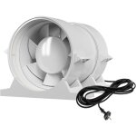 Airope - pro - 160 mm extracteur ventilateur d'air, conduit en ligne, conome en nergie, pour salle ...