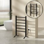 Pro. tec - sche - serviettes lectrique savitaipale avec radiateur 85 x 55 cm 100w noir