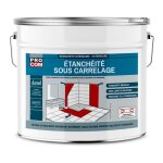 Etancheite sous carrelage, douche, salle de bain, cuisine, pi�ce humide - resine d'imperm�abilisation, ...