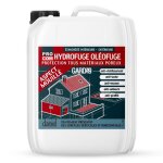Imperm�abilisant hydrofuge ol�ofuge anti t�che garda9 effet mouill� - terrasse, sol, mur, fa�ade, toiture, ...